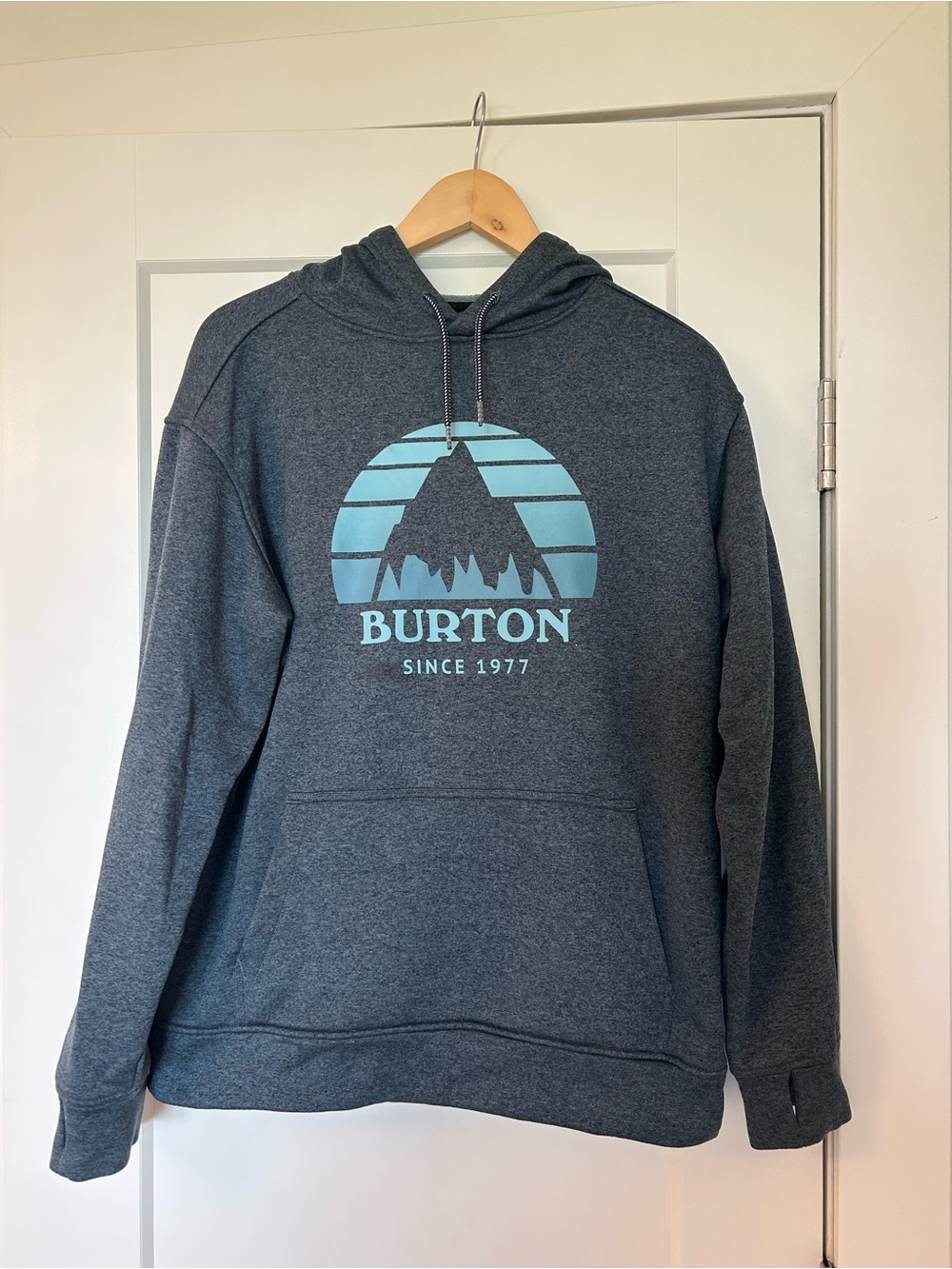 Burton Heather Charcoal Hoodie